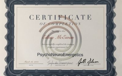 Afgerond: PsychoNeuroEnergetics Practioner!